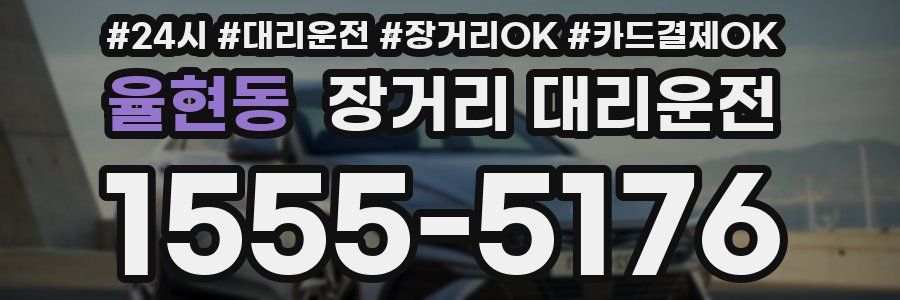 율현동 장거리 대리운전