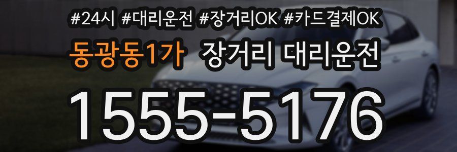 동광동1가 장거리 대리운전
