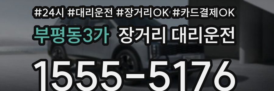 부평동3가 장거리 대리운전