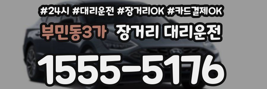 부민동3가 장거리 대리운전