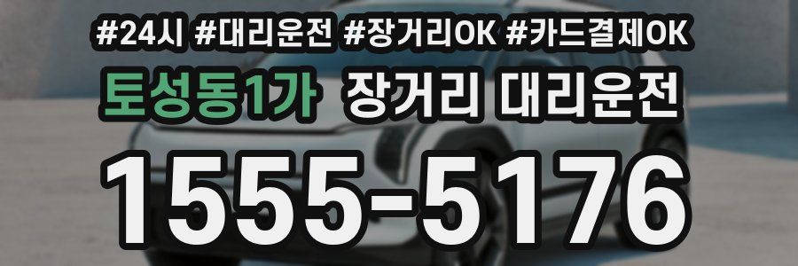 토성동1가 장거리 대리운전