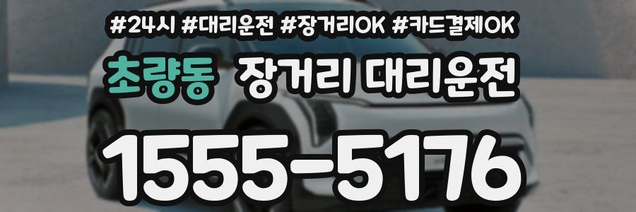초량동 장거리 대리운전