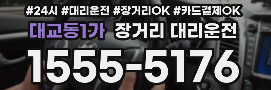 대교동1가 장거리 대리운전