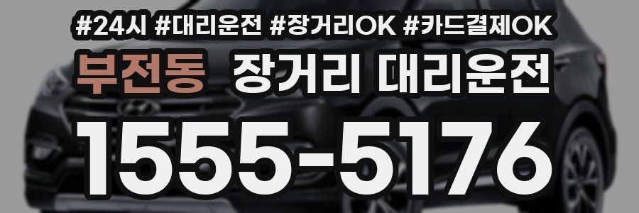 부전동 장거리 대리운전