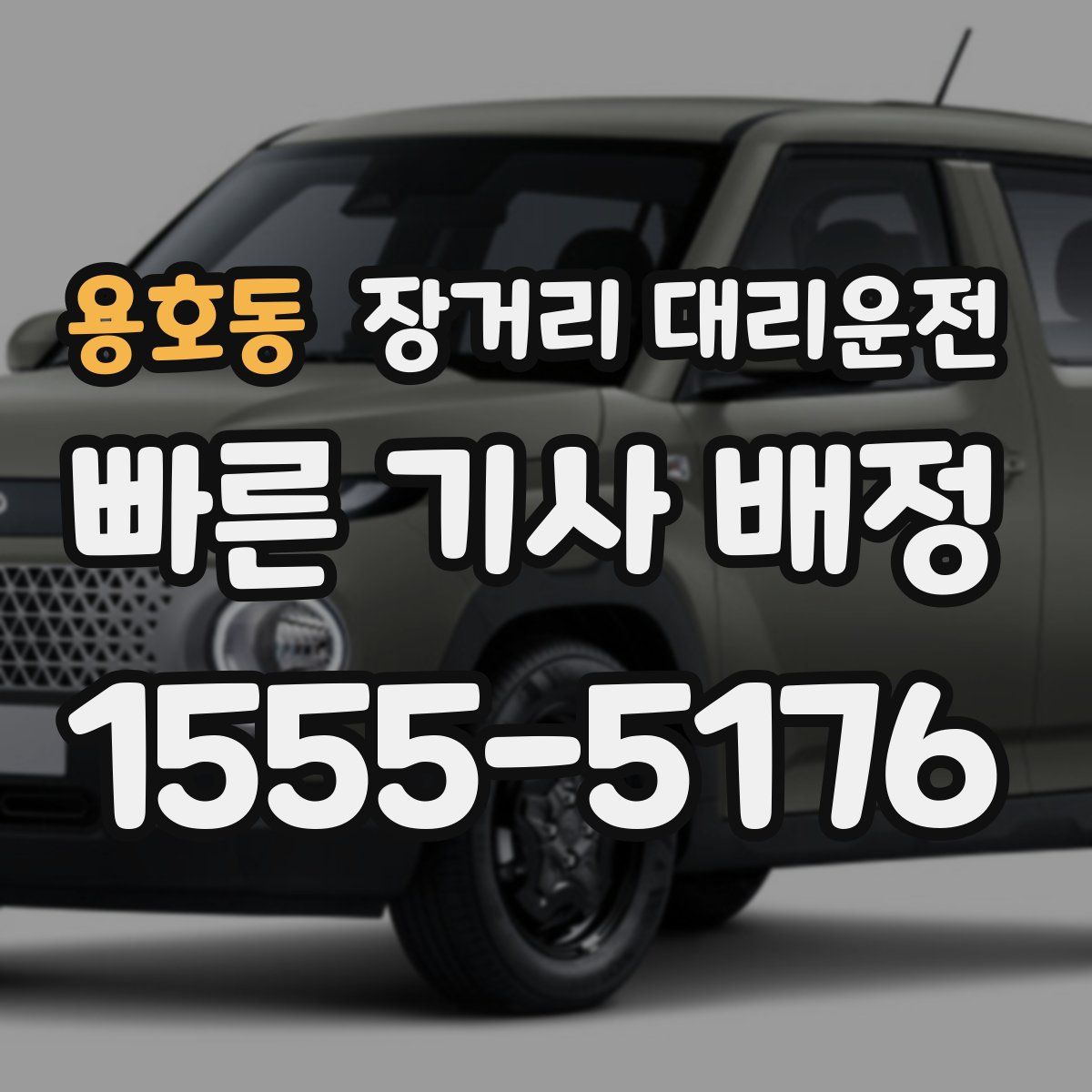 용호동 장거리 대리운전