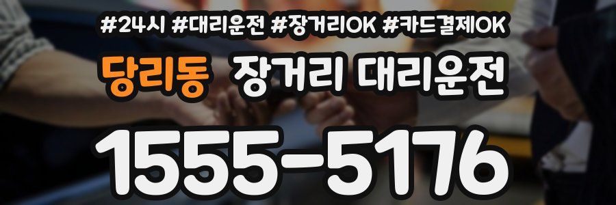 당리동 장거리 대리운전