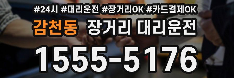 감천동 장거리 대리운전