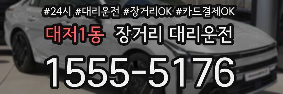대저1동 장거리 대리운전