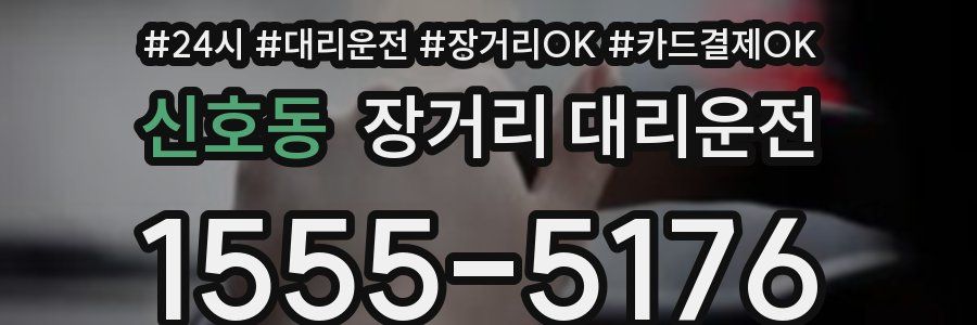 신호동 장거리 대리운전