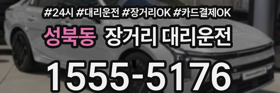 성북동 장거리 대리운전