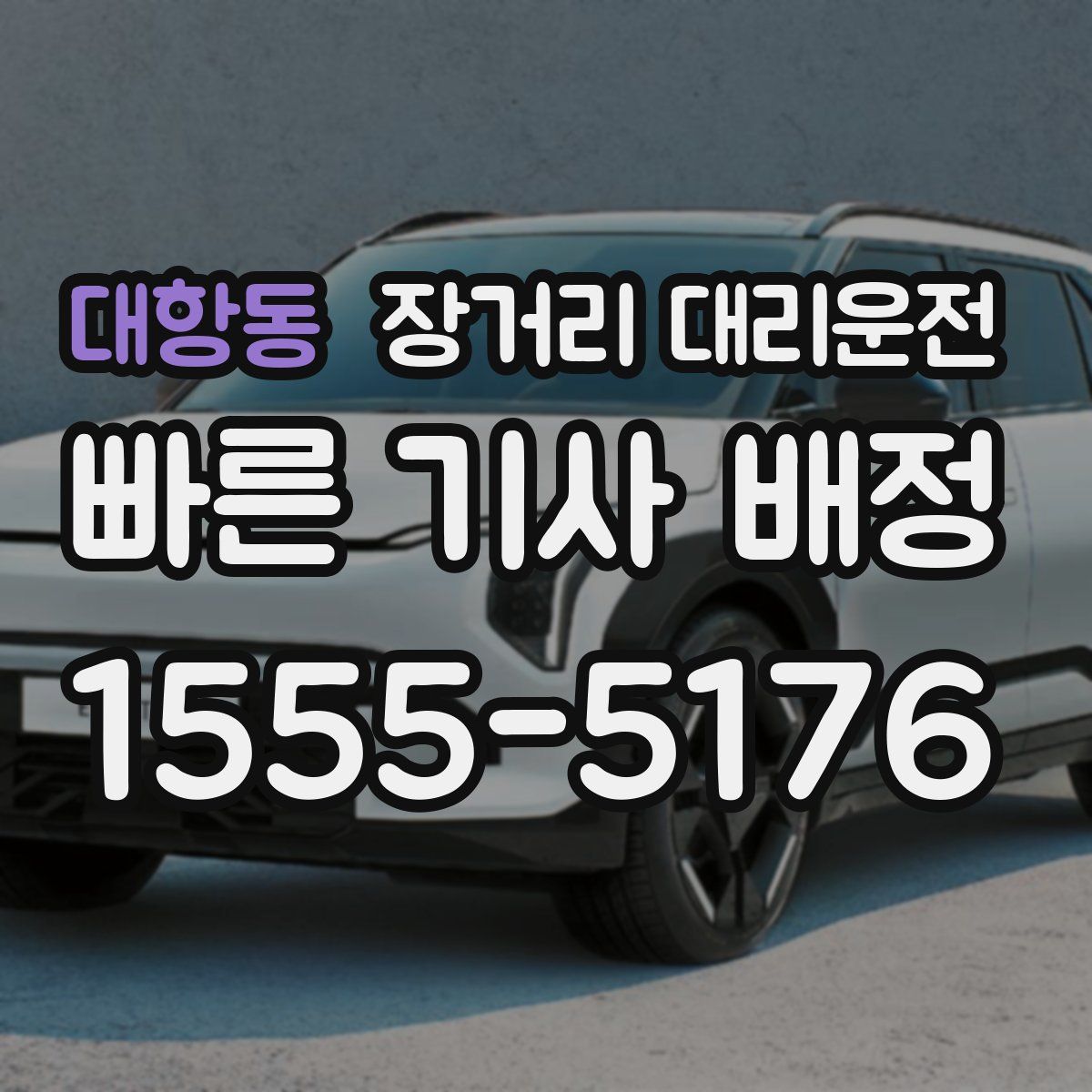 대항동 장거리 대리운전