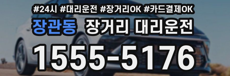 장관동 장거리 대리운전