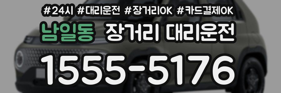 남일동 장거리 대리운전