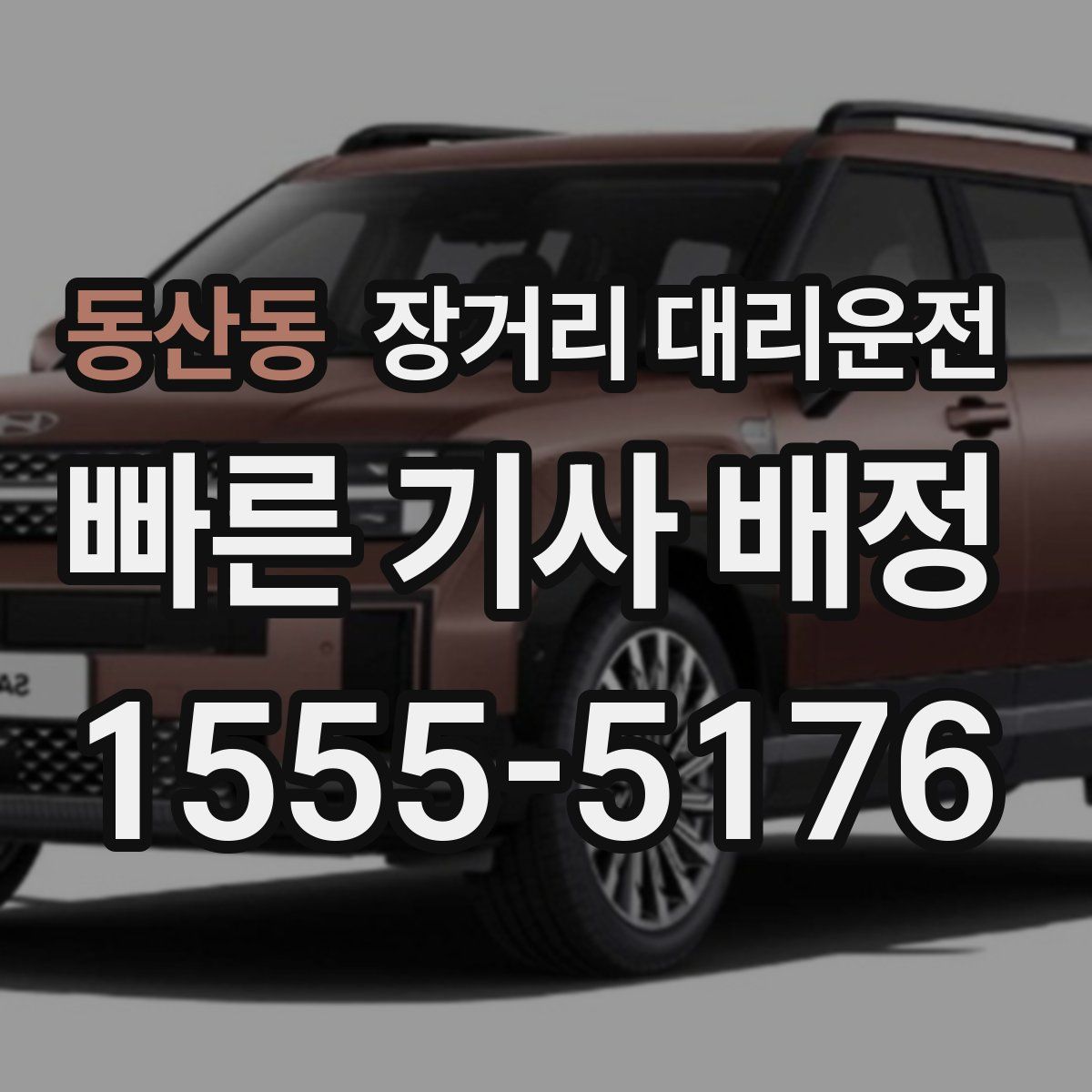 동산동 장거리 대리운전