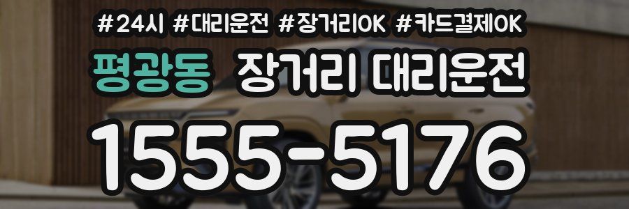 평광동 장거리 대리운전