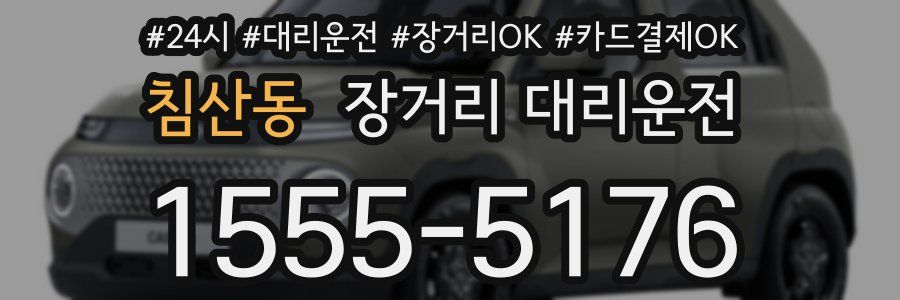 침산동 장거리 대리운전