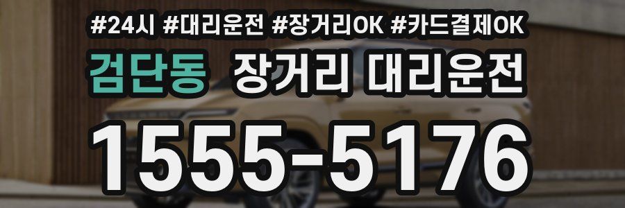 검단동 장거리 대리운전