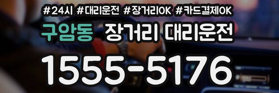 구암동 장거리 대리운전