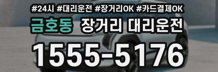 금호동 장거리 대리운전