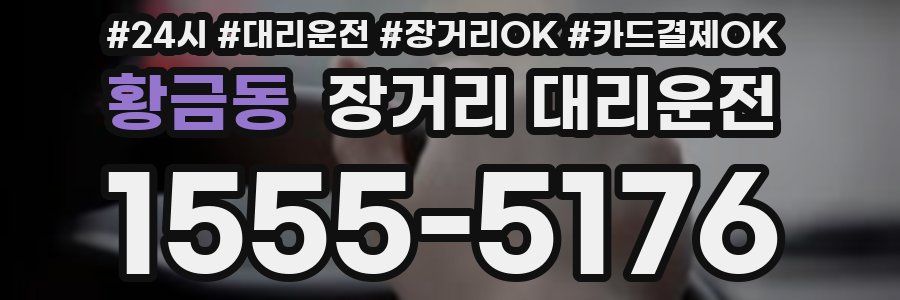 황금동 장거리 대리운전