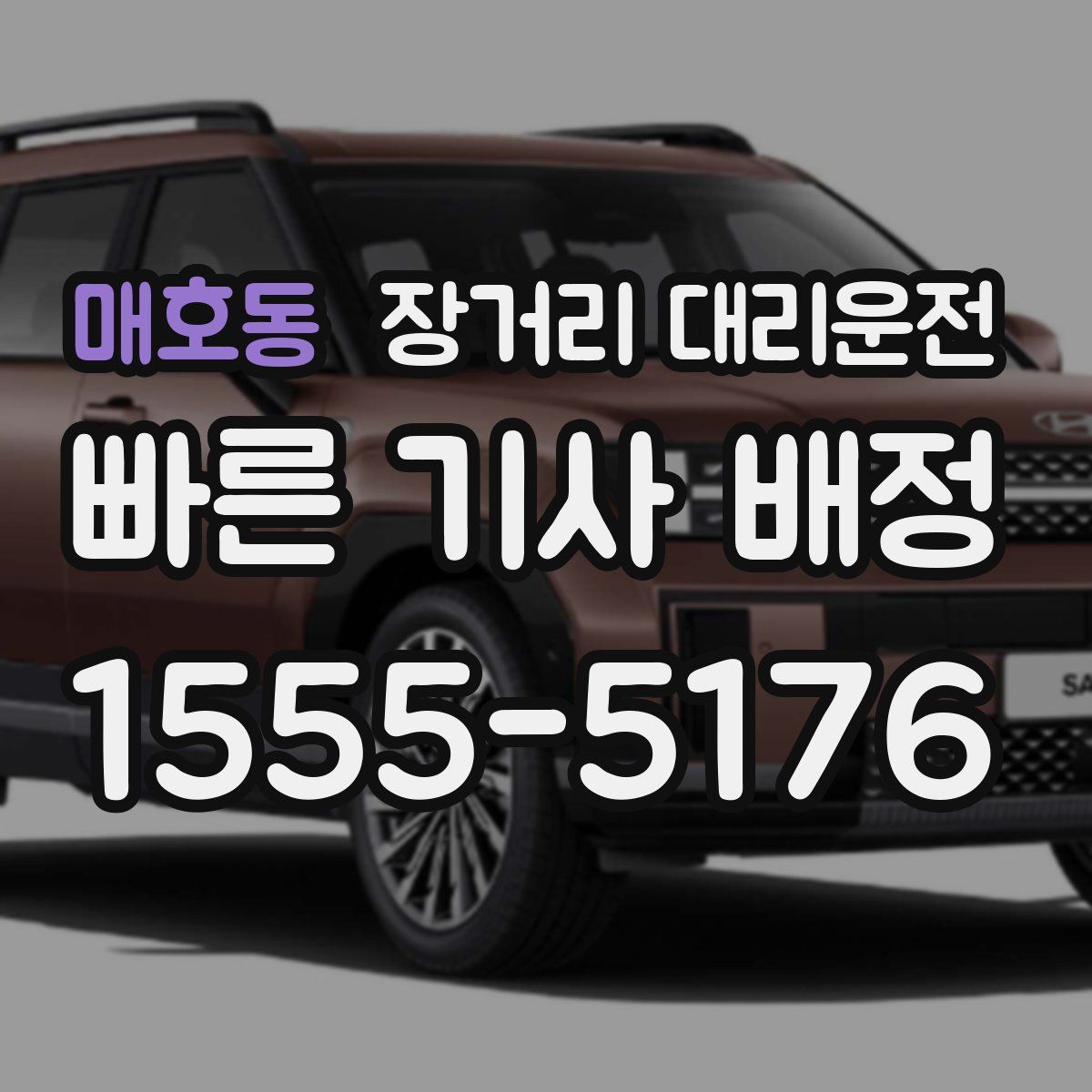 매호동 장거리 대리운전