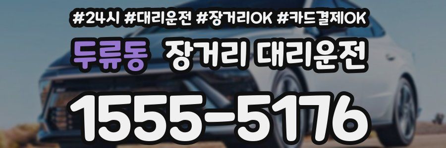 두류동 장거리 대리운전