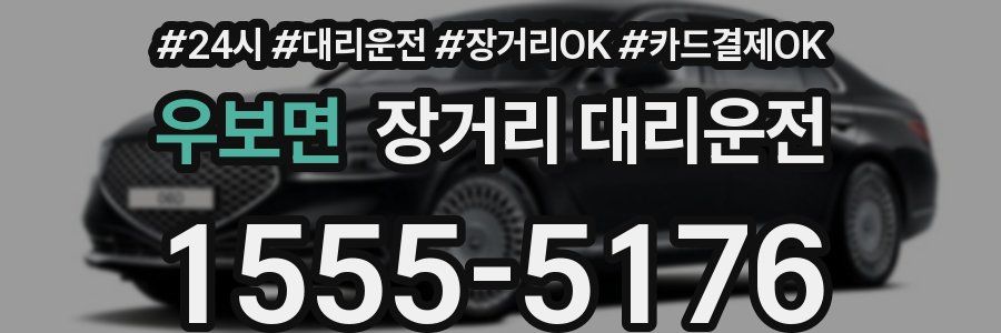 우보면 장거리 대리운전