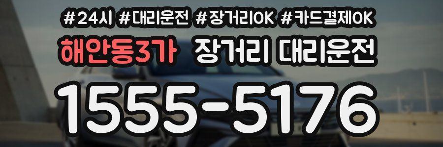 해안동3가 장거리 대리운전