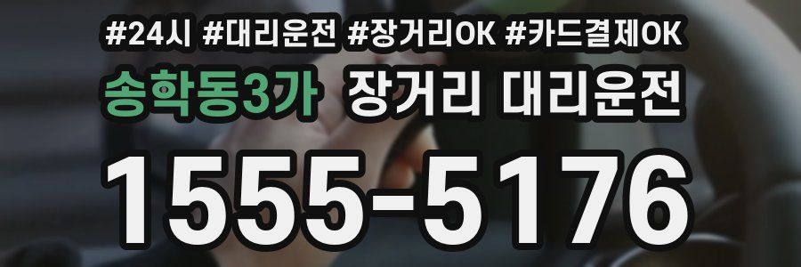 송학동3가 장거리 대리운전