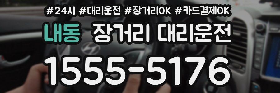 내동 장거리 대리운전