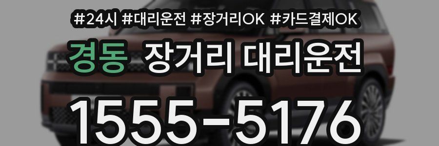 경동 장거리 대리운전