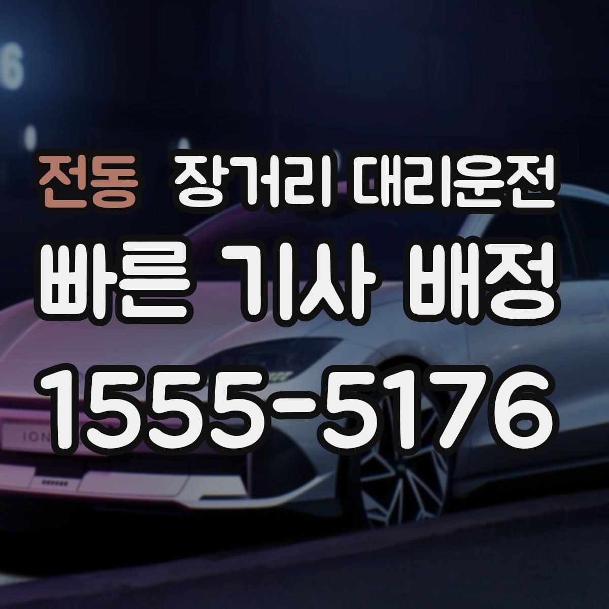 전동 장거리 대리운전