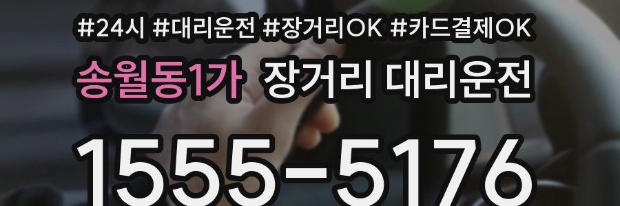 송월동1가 장거리 대리운전