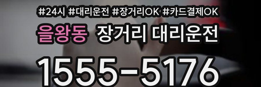 을왕동 장거리 대리운전