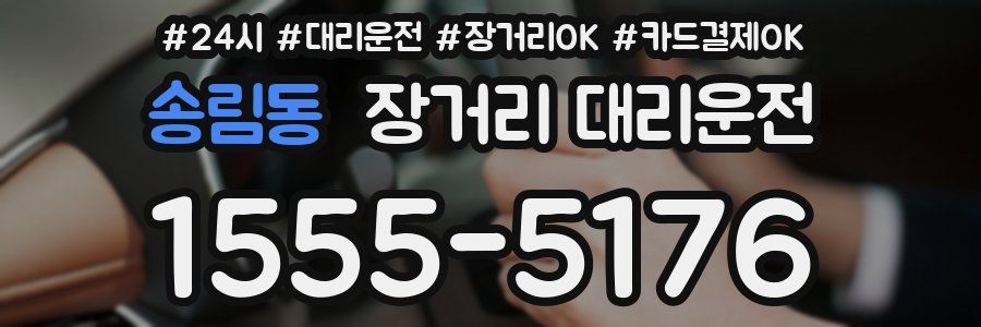 송림동 장거리 대리운전