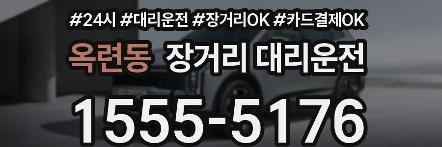 옥련동 장거리 대리운전