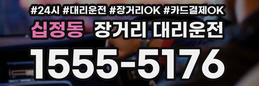 십정동 장거리 대리운전