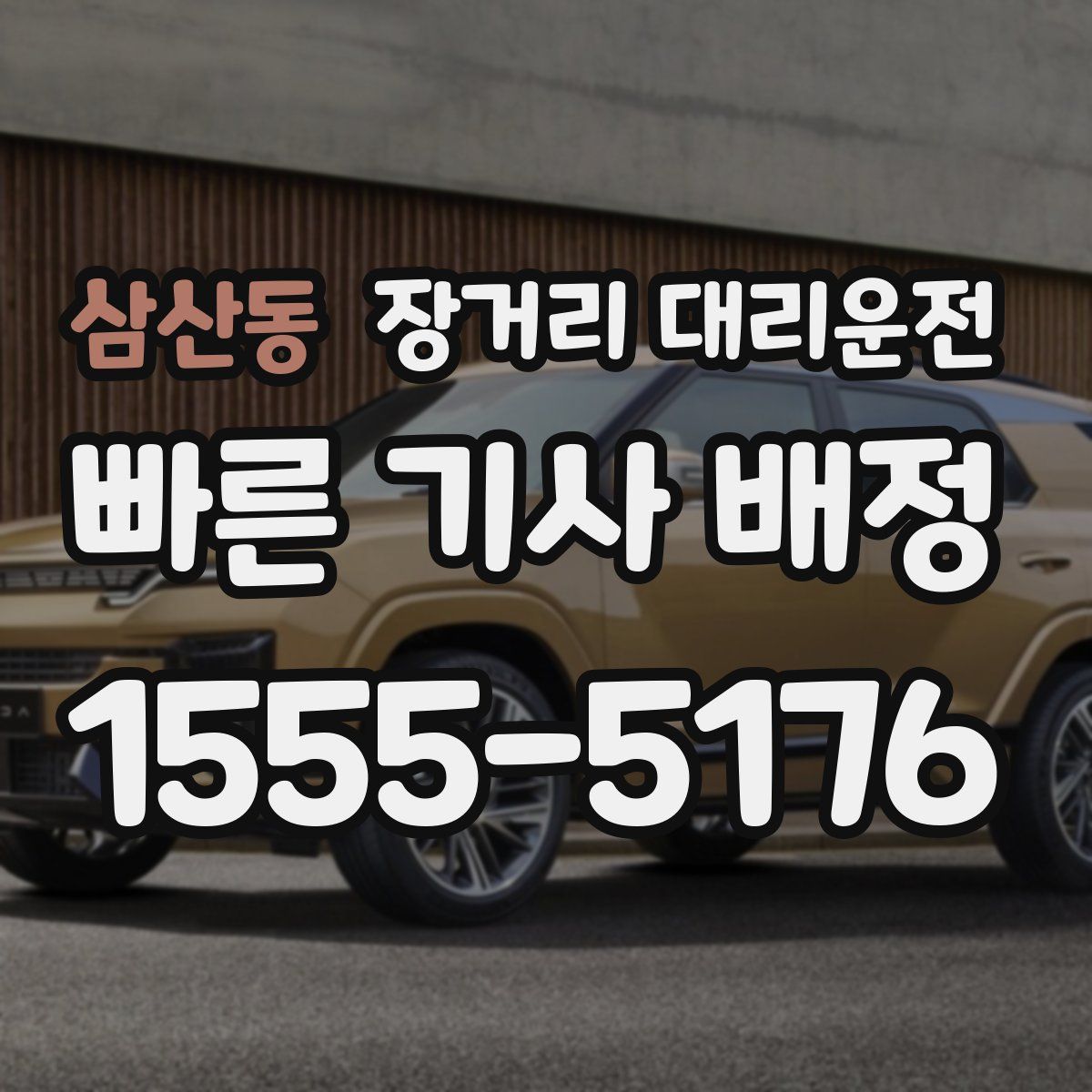 삼산동 장거리 대리운전