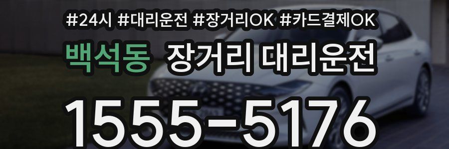 백석동 장거리 대리운전