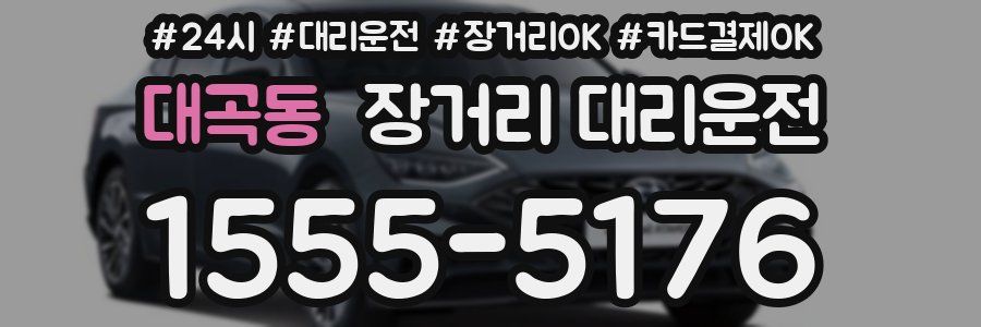 대곡동 장거리 대리운전