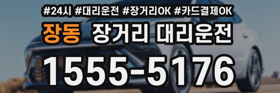 장동 장거리 대리운전