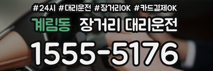 계림동 장거리 대리운전