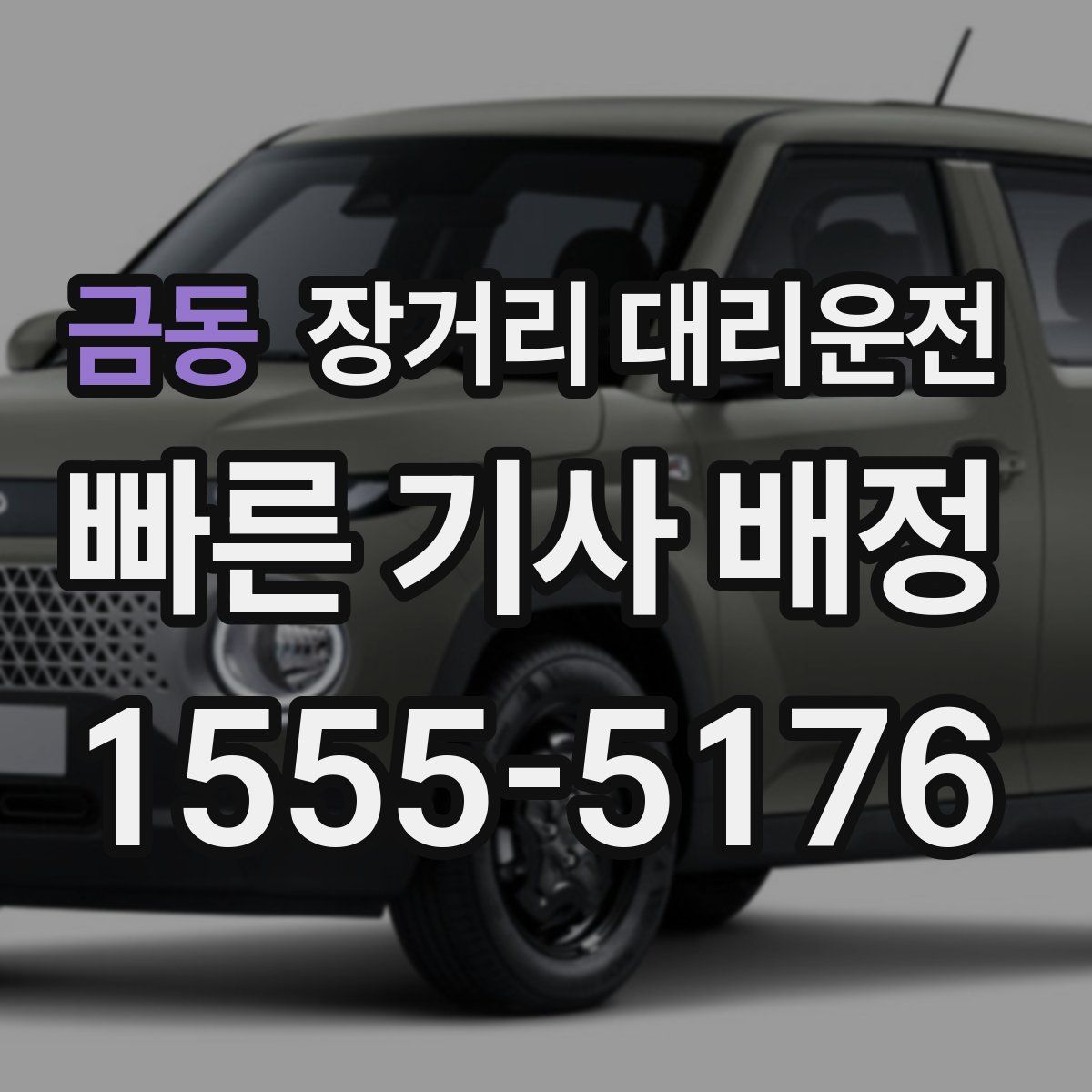 금동 장거리 대리운전