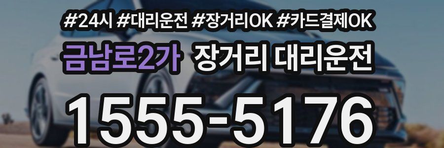금남로2가 장거리 대리운전