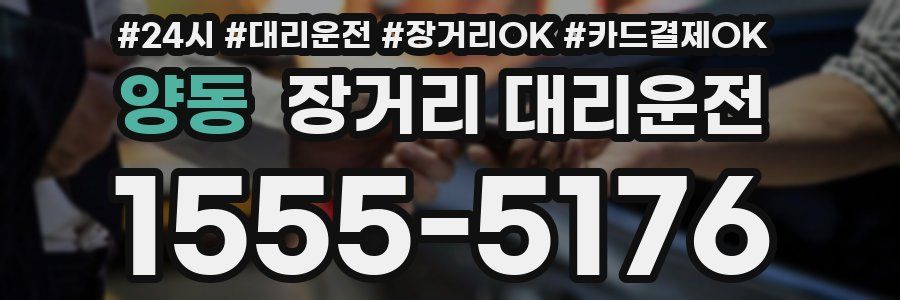 양동 장거리 대리운전