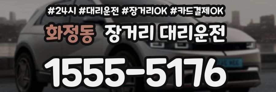 화정동 장거리 대리운전