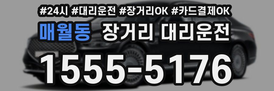 매월동 장거리 대리운전