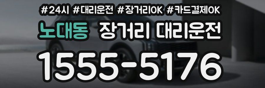 노대동 장거리 대리운전