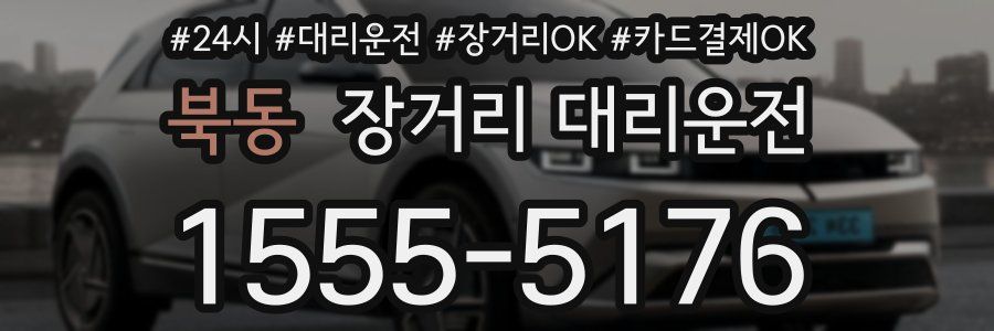 북동 장거리 대리운전
