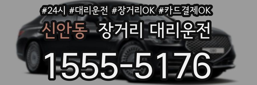 신안동 장거리 대리운전